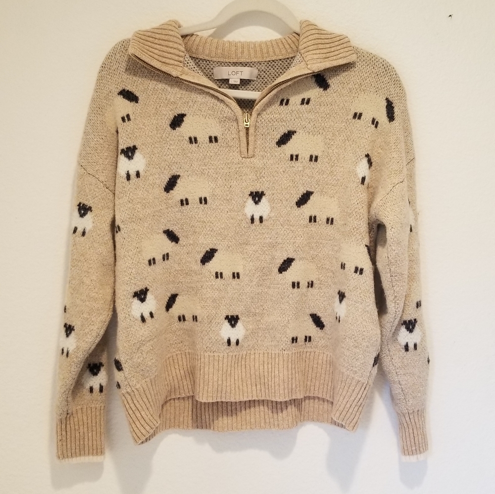 Quarter Zip Sweater